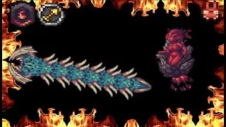 Terraria Calamity Mod -  Aquatic Scourge And Brimstone Elemental As Ranger