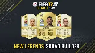 FIFA 17 | NEW LEGENDS SQUAD BUILDER!