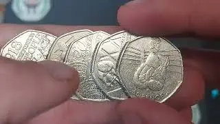 GUESS DANS COINS RESULTS 2023 #18 5 50P COINS