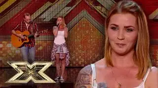 Rock & Rose SURPRISE the Judges with UNBELIEVABLE Emeli Sand&eacute; cover | The X Factor Auditions