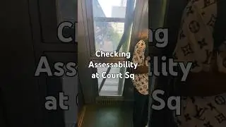 It's ACCESSIBILITY Court Sq Elevator IND Lines to IRT
