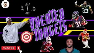 Top 5 Team's in Vacated Target's and Who They Benefit in Fantasy Football 2023 | JITMedia Ep 10
