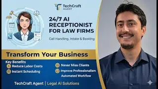 24/7 AI Receptionist for Law Firms &mdash; Call Handling, Intake & Booking
