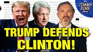 Trump DEFENDS Clinton Over Epstein While TRASHING &ldquo;Lowlife&rdquo; Massie!