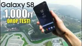 Samsung Galaxy S8 1000 feet drop test !! Amazed by the result!!