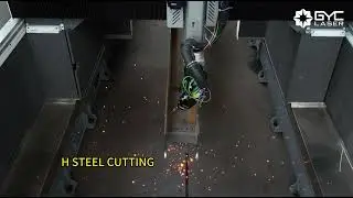 Multi-Axis H Beam Laser Cutting Machine