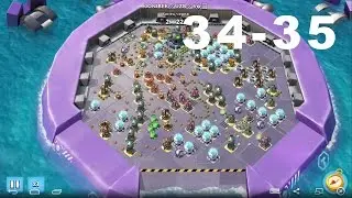 Boom Beach │MEGA CRAB STAGE 34, 35│МЕГА КРАБ СТАДИЯ 34, 35