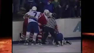 Durham Wasps vs Billingham Bombers (Tim Cranston vs Glen Ramsay) BHL fights 1991-92