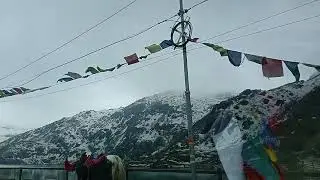 Changu (Tsomgo) Lake Covered in Snow | Sikkim Winter Beauty
