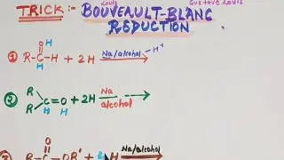 Trick for Bouveault Blanc Reduction||organic chemistry||naming reaction||CHEM FOCUS POINT