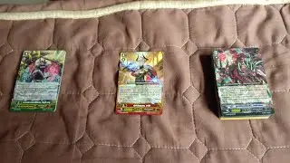 cardfight vanguard G Dark Irregulars Charahoth line