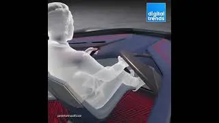 🔜 Futuristic Electric Car With Scissors Doors