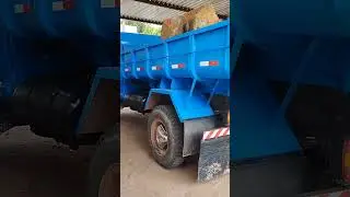 Chevrolet d60 olha o tamanho da pedre em cima do basculante  #caminhao #canaldiesel