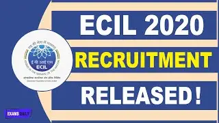 ECIL Recruitment 2020 | Apply Online | Technical Officer | ECIL Technical Officer Online Form 2020