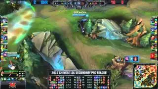 SHR vs YG - Game 3  Promotion -   Summer LPL 2015 [Highlights]