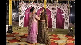 Bride and her mother's sangeet dance performance. Maahi Ve, Navrai Maajhi
