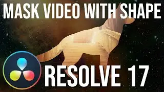 How to Fit Video to Any Shape by Masking in DaVinci Resolve 17