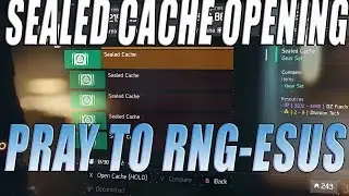 The Division - HUGE Sealed Cache Opening | Pray To RNG-ESUS!