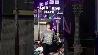 Using TWO guitar AMPS at once 👯