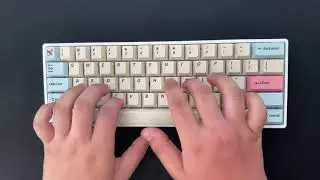 SK61 Custom Keyboard Sound Test