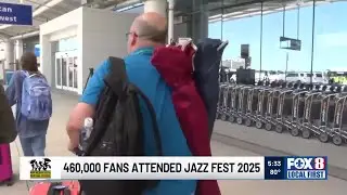 Visitors head home after New Orleans Jazz Fest closes for 2025