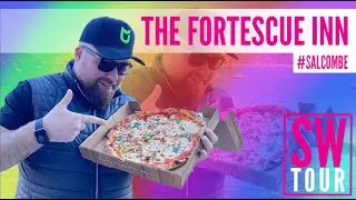 THE BEST VIEW EVER FOR A PIZZA REVIEW! - SALCOMBE