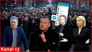Революция против правительства в России через Telegram; цветные революции напугали Кремль.