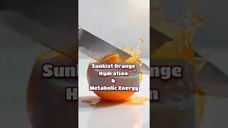 Sunkist Orange Digestion: Hydration & Metabolic Energy Explained | 3D Medical Animation