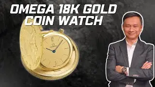 นาฬิกาสุดหวง Omega 18K Gold Coin Watch