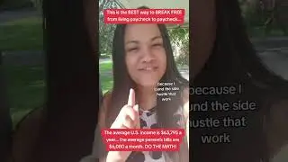 Most people are struggling with just one income... it&rsquo;s time to change that