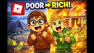 Brookhaven POOR to RICH Challenge! 😱🔥