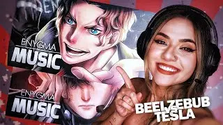 REACT ENYGMA - ANJO CAIDO (BEELZEBUB) E CIÊNCIA (NIKOLA TESLA) | Luana Modena