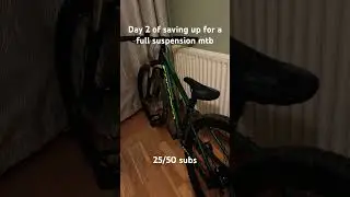 Day 2 of saving for a full suspension mtb #audio #mtbpro #realmtb #shimanomtb #singlespeedmtb