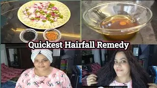 Magical Hair Oil 🌿 | Quickest Remedy for Hair Fall | Haircare Vlog 