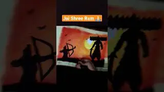 Ram Ji Ki Drawing | Dussehra Drawing Easy | #ram #dussehra #shorts #viral #drawing #easydrawing