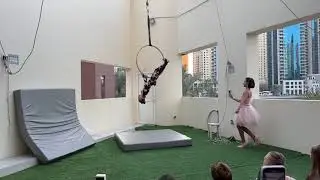 Pole Fit Dubai Student Showcase April 2025 - Aerial Hoop by Maria