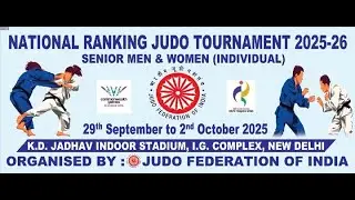 Senior National Open Ranking Tournament (Judo) - 2025 (Mat-1)