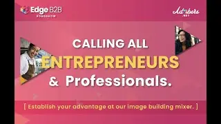 Adobers Edge B2B Roadshow Mixer Series