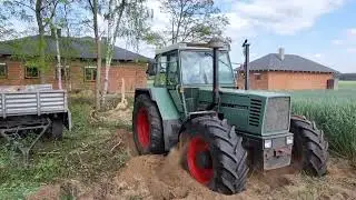GRChocaj - Oporowe wyrywanie Brz&oacute;z  || Fendt Favorit 611 LSA ||