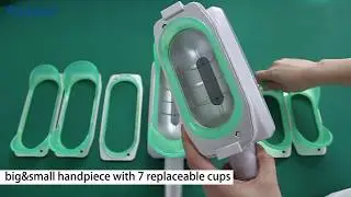 how to use cryolipolysis fat freezing machine as-cs3
