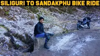 Siliguri to Sandakphu Bike Ride | Snowfall in Sandakphu | Pulsar 220