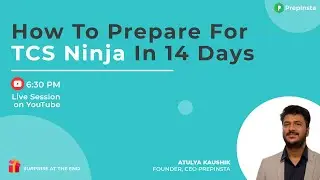 How to prepare for TCS Ninja in 14 Days?