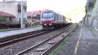 IC 724 DAL CURVONE SCILLESE CON E464 SUN IN DTS!!!