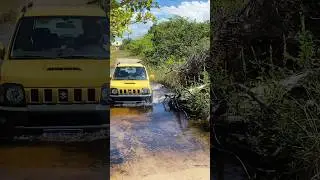SUZUKI JIMNY 4ALL. Passagem &aacute;gua. 4x4 reduzido.