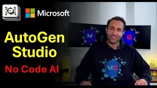 Мультиагентный ИИ без кода с AutoGen Studio!