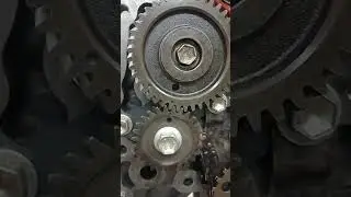 Toyota Innova balancer timing chain marks