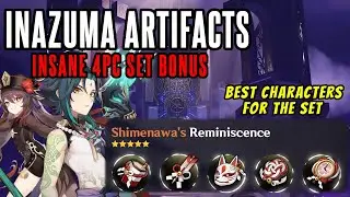 Shimenawa's Reminiscence NEW 2.0 INAZUMA Artifact Explained | Great or Bad? - Genshin Impact