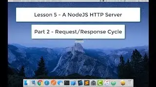 Request - Response Cycle with a NodeJS Server