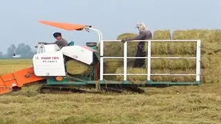 MÁY CUỐN RƠM PHAN TẤN PHƯỢT ĐẤT KHÔ CÒN GÌ BẰNG