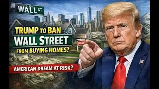 🔥Breaking Down Trump&rsquo;s Plan to Ban Wall Street From Buying Homes What It Really Means.#trump #news